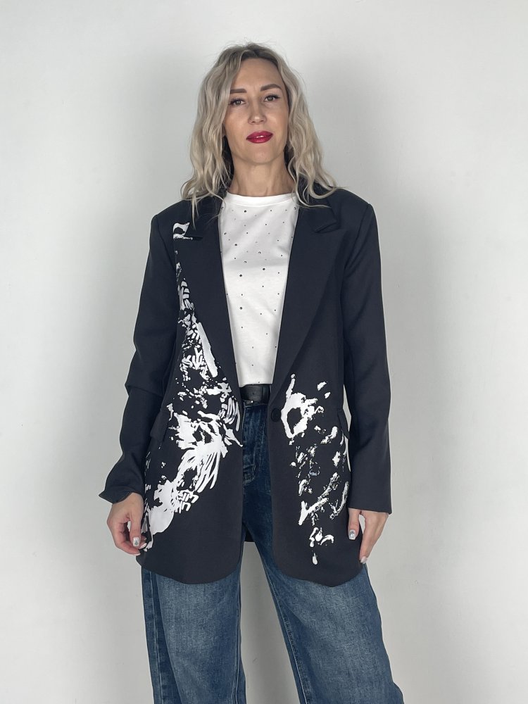 Жакет с принтом 7244583 86\1008