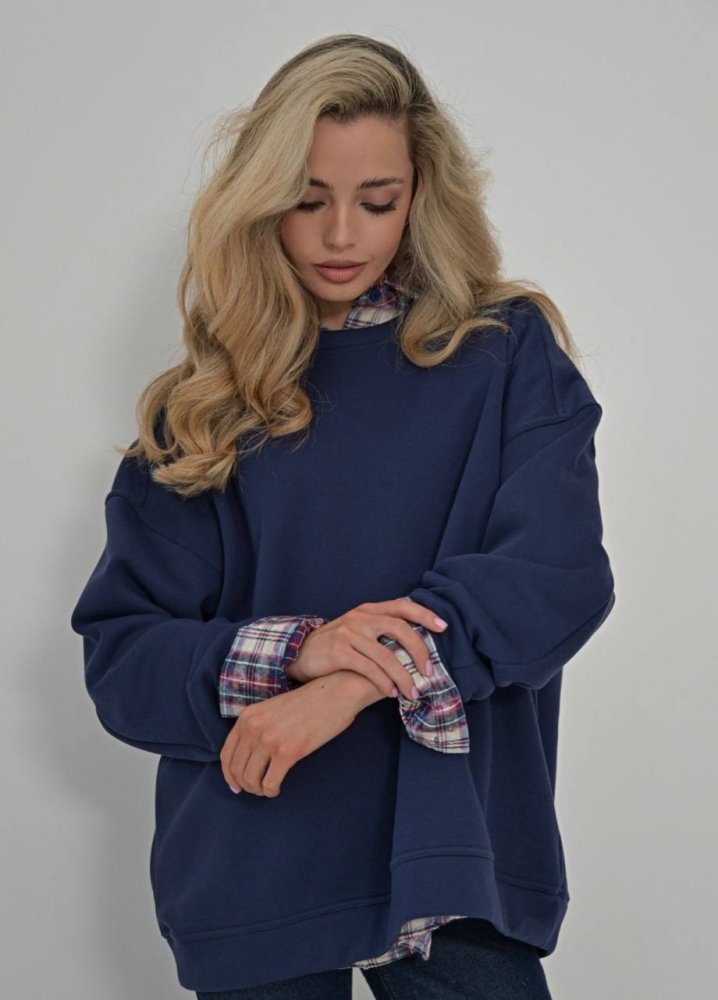 Свитшот утепленный велюром 72461074\13