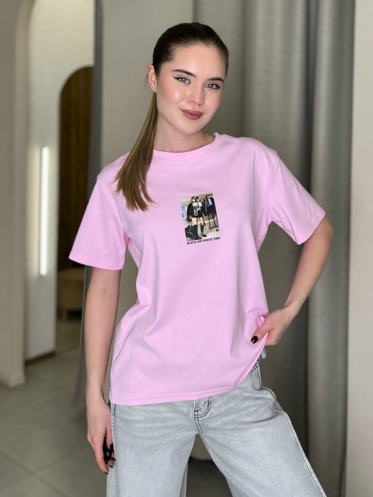 Футболка с принтом 72461908\447