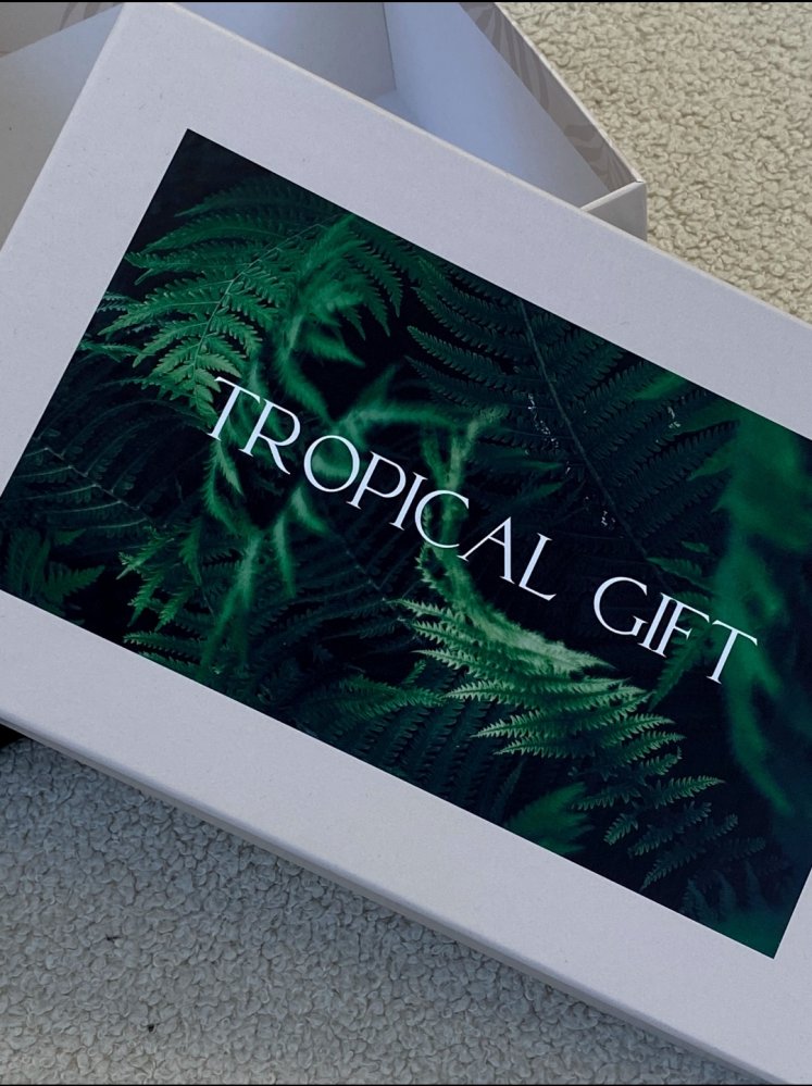 Подарочная коробка "Tropical" 24 х 15,5 х 9,5 см 72451484\19