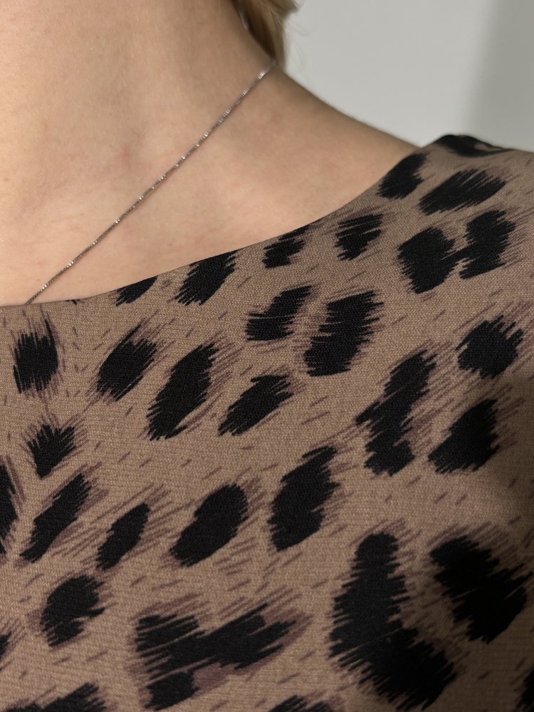 Платье с леопардовым принтом SHOPDAANNA 72458370\19