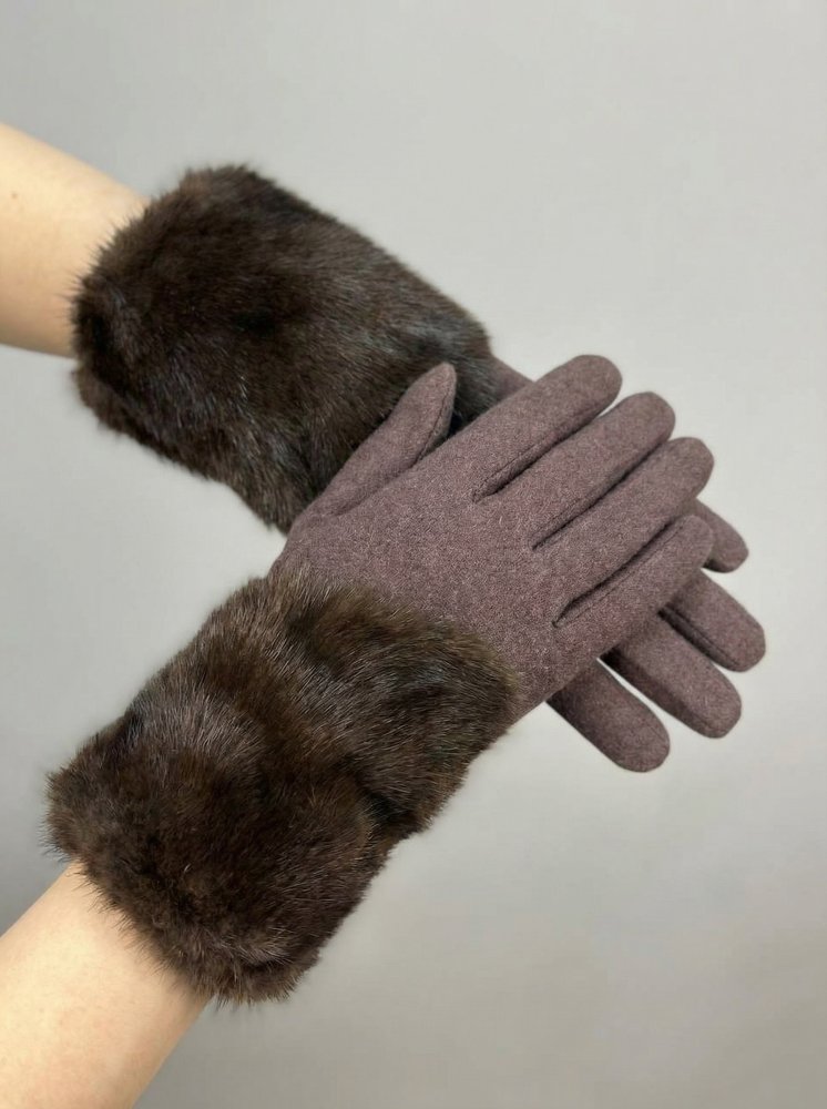 Перчатки утепленные на меху 72461406\1013