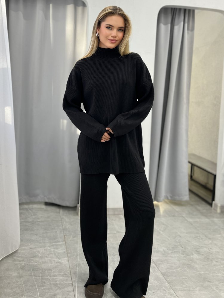 Костюм трикотажный с брюками прямого кроя 72460932\15