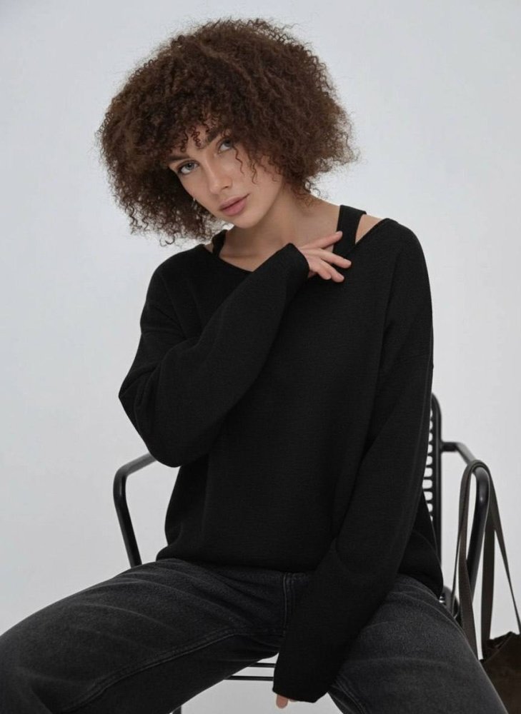 Джемпер с топом 72461117\15