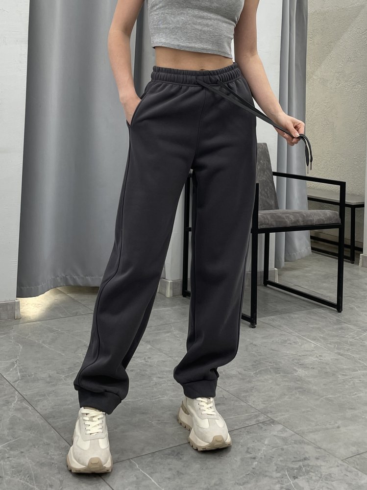 Брюки спортивные утеплённые велюром 72460592\1008