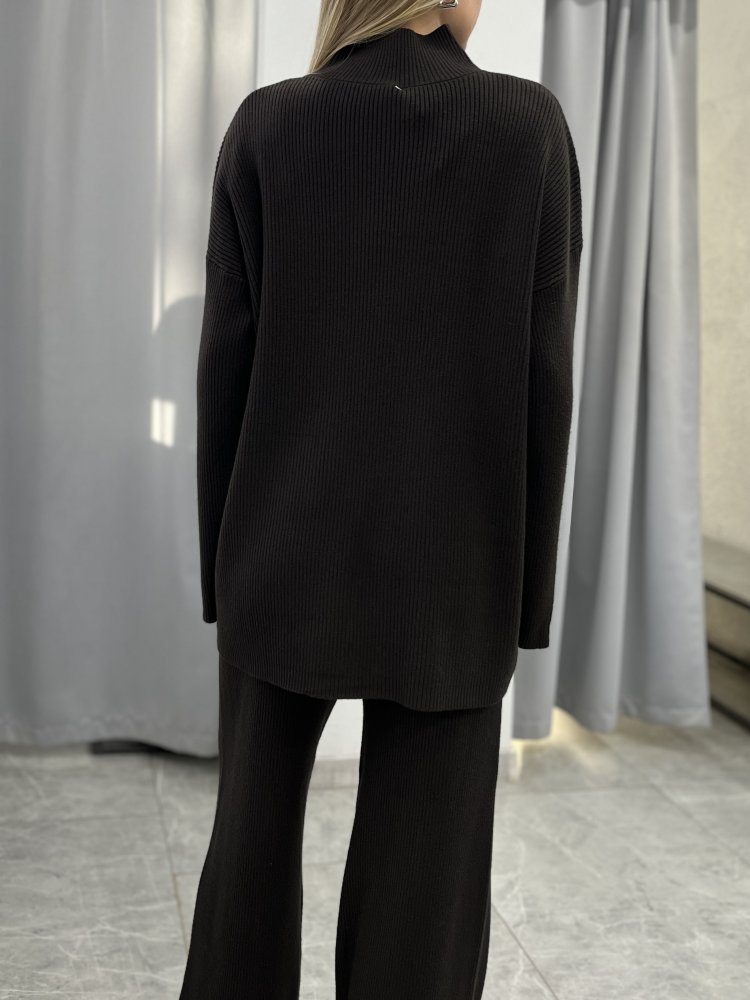 Костюм трикотажный с брюками прямого кроя 72460932\1031