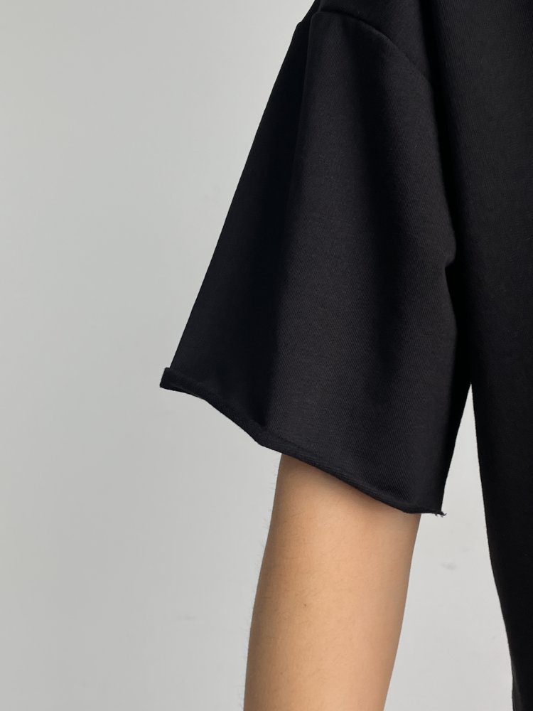 Футболка укороченная oversize, (футер 2х нитка) SHOPDAANNA 72453792\15