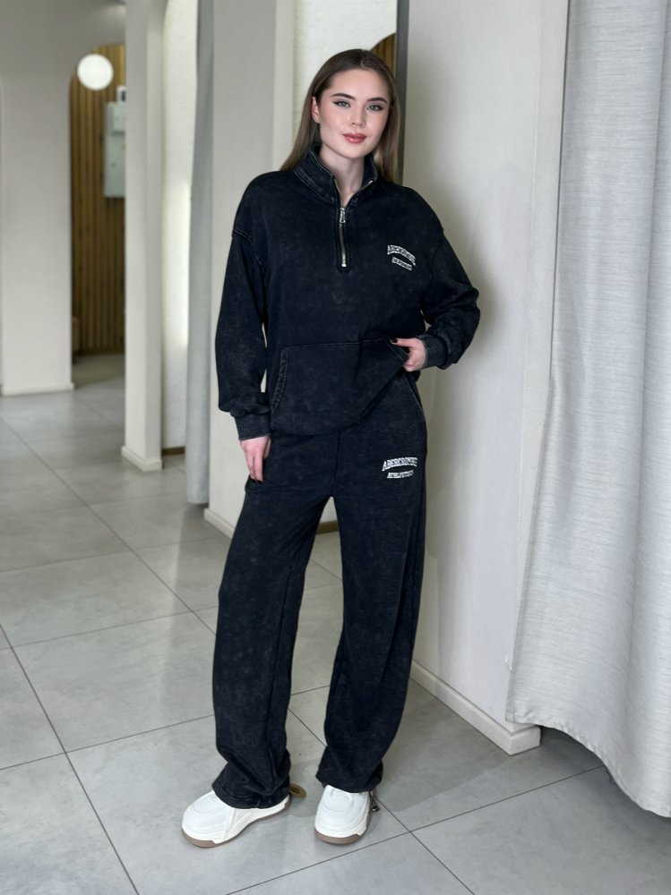 Костюм спортивный с брюками прямого кроя 72461893\1008