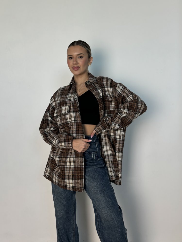 Рубашка SHOPDAANNA в клетку 72458086\41
