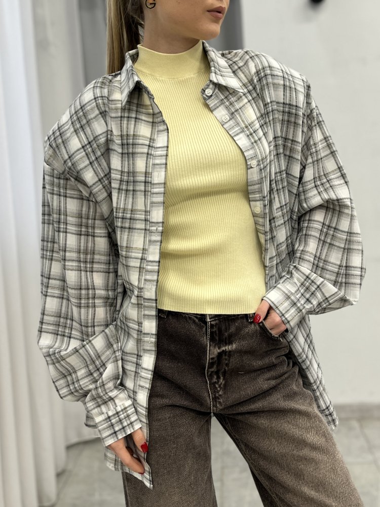 Рубашка в клетку 72461577\10