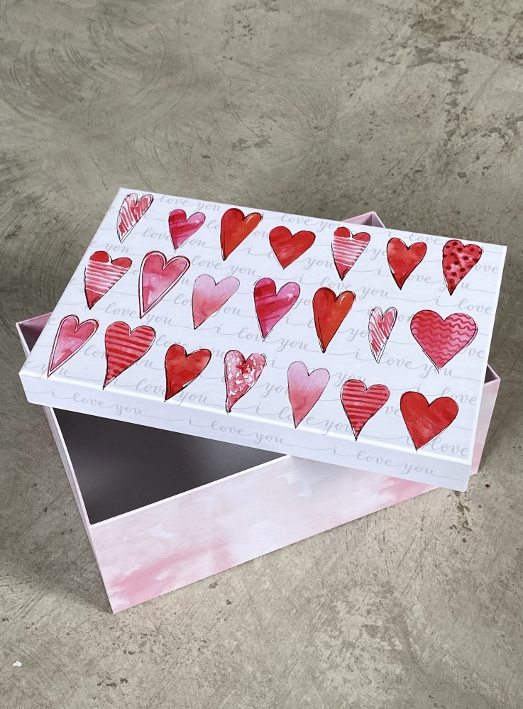 Подарочная коробка "I love you" 24 × 15,5 × 9,5 см 72451514\731