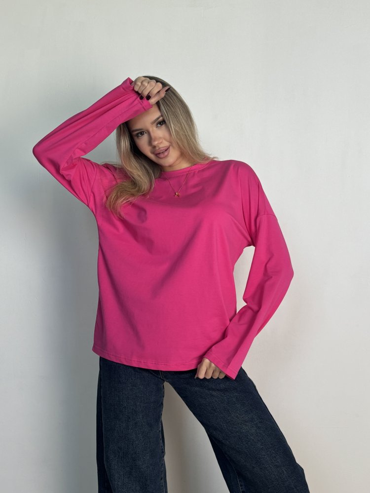 Лонгслив SHOPDAANNA oversizе (ткань фулайкра) 72455115\1012