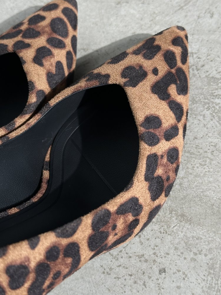 Туфли лодочки с леопардовым принтом, на шпильке 72451220\41