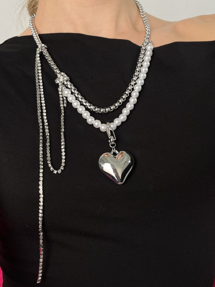 Колье с сердцем Exclusive 72459369\448