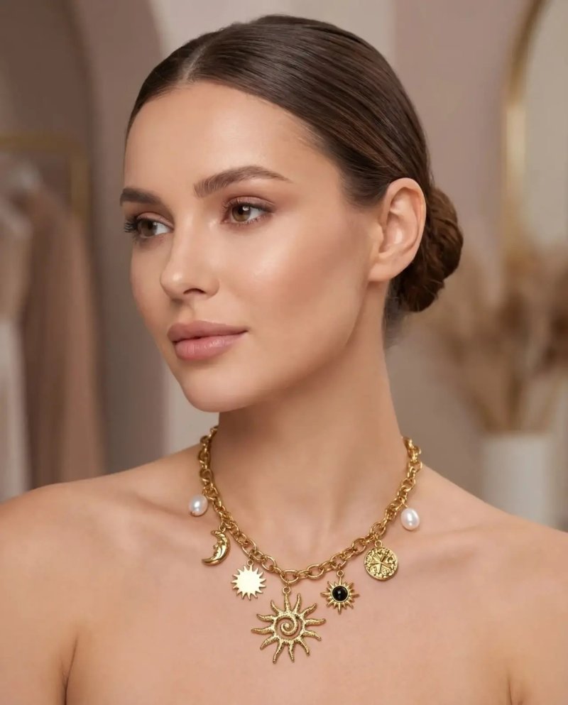 Чокер с подвеской 72462347\718