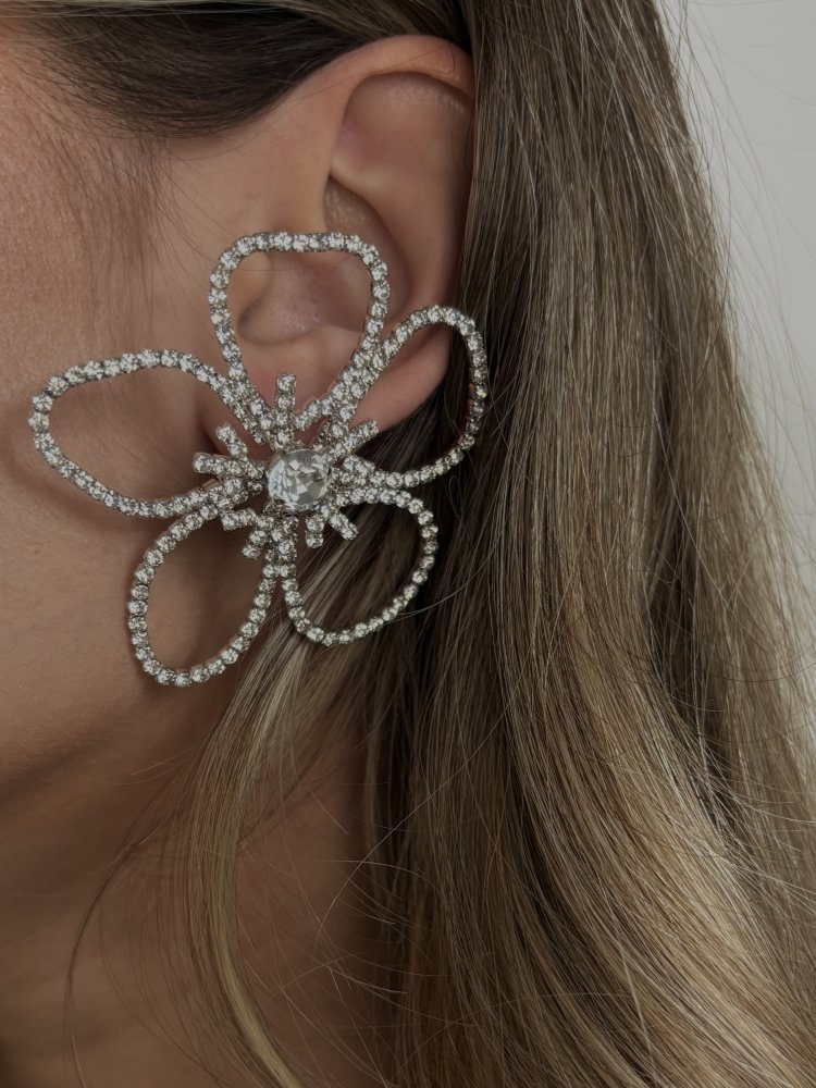 Серьги со стразами Exclusive 72459841\448