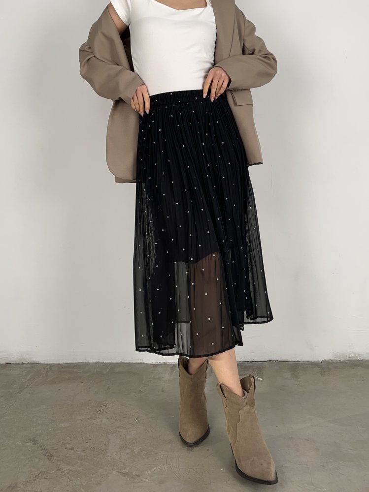 Юбка плиссе в горошек Exclusive 72459348\15