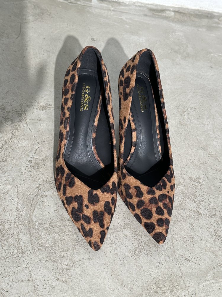 Туфли лодочки с леопардовым принтом, на шпильке 72451220\41