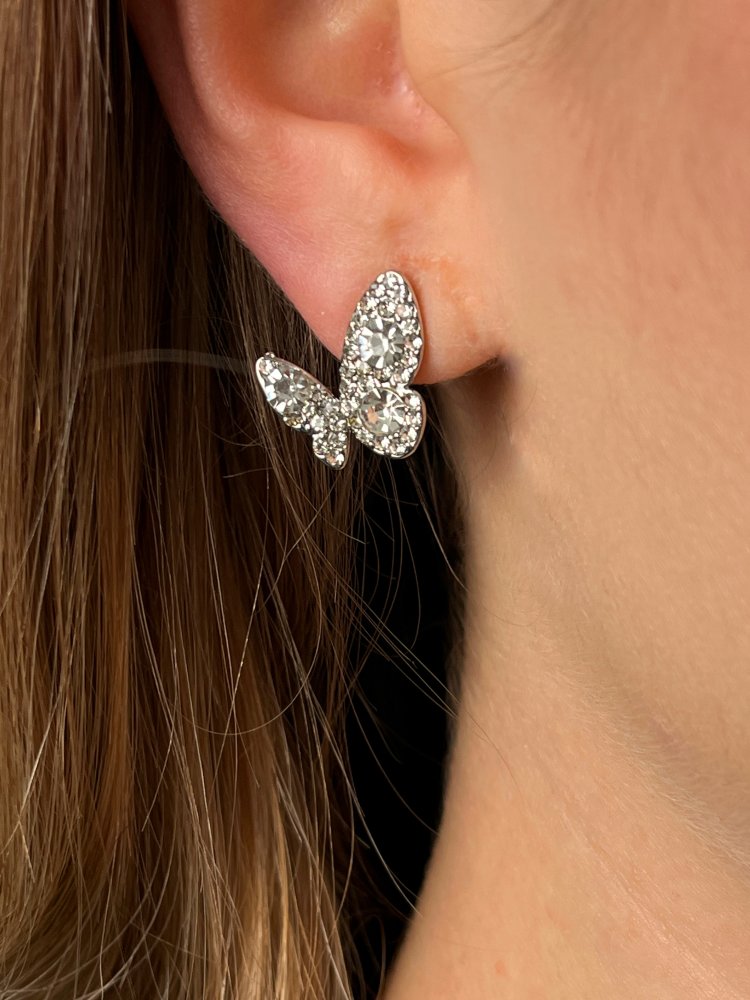 Серьги бабочки Exclusive 72459385\448