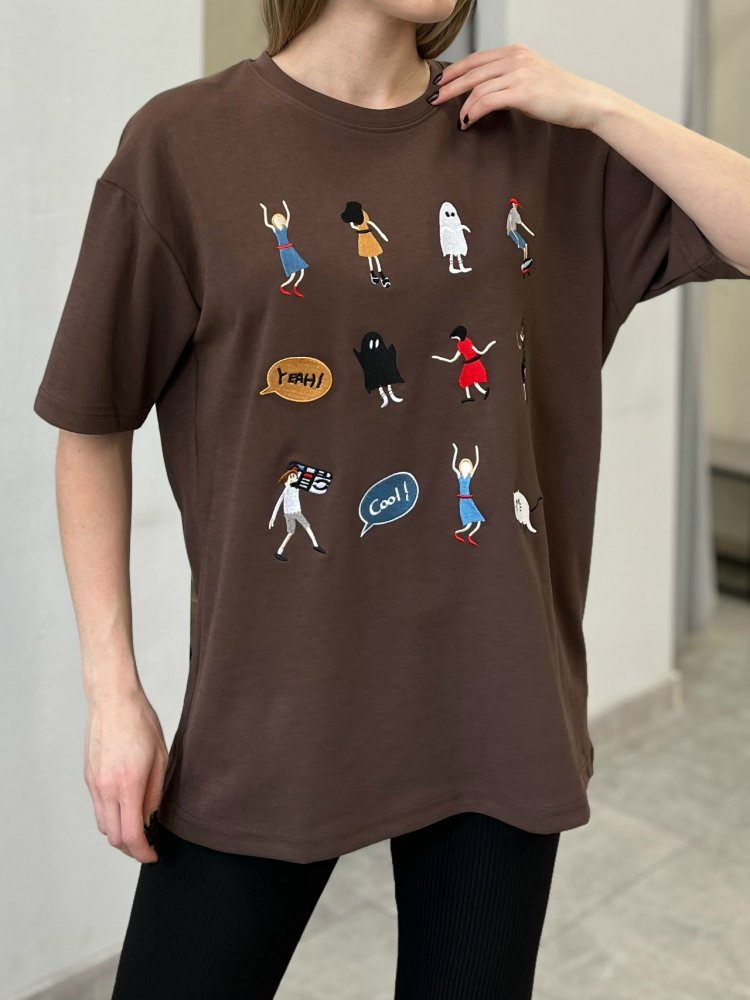 Футболка с принтом Корея 72461936\1013