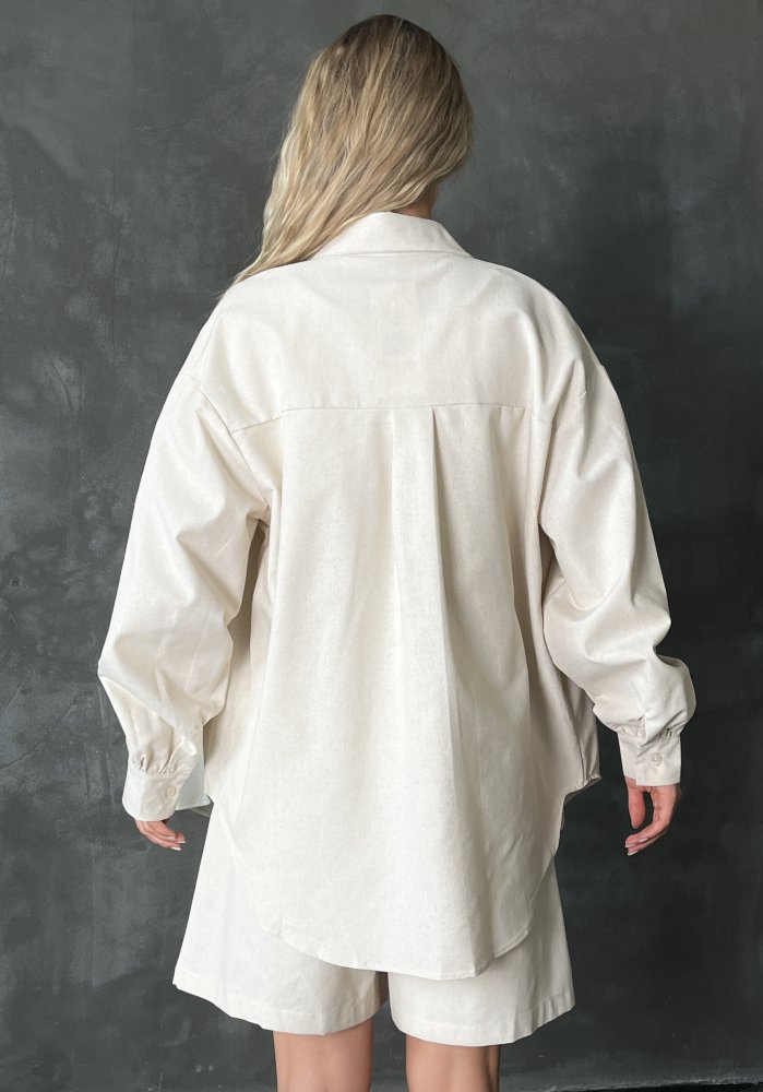 Костюм с шортами (лён) 72453504\19