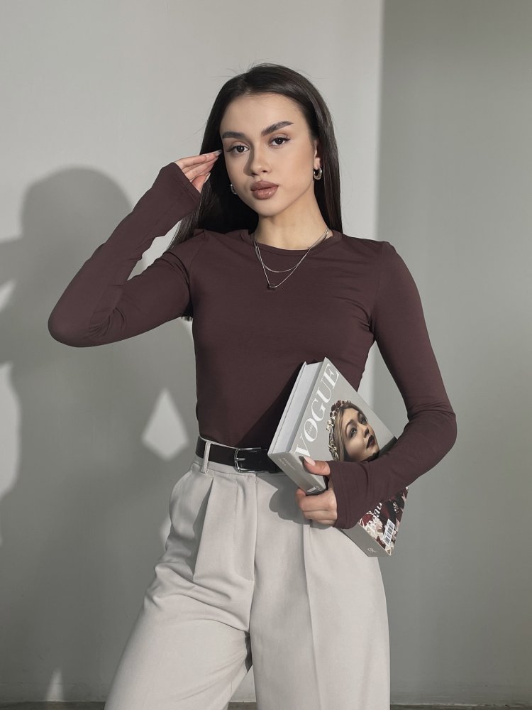 Базовый лонгслив SHOPDAANNA 72450513\1013