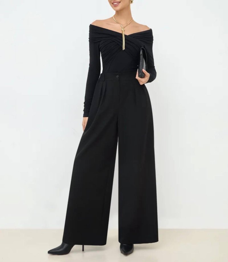 Брюки палаццо 72461197\15